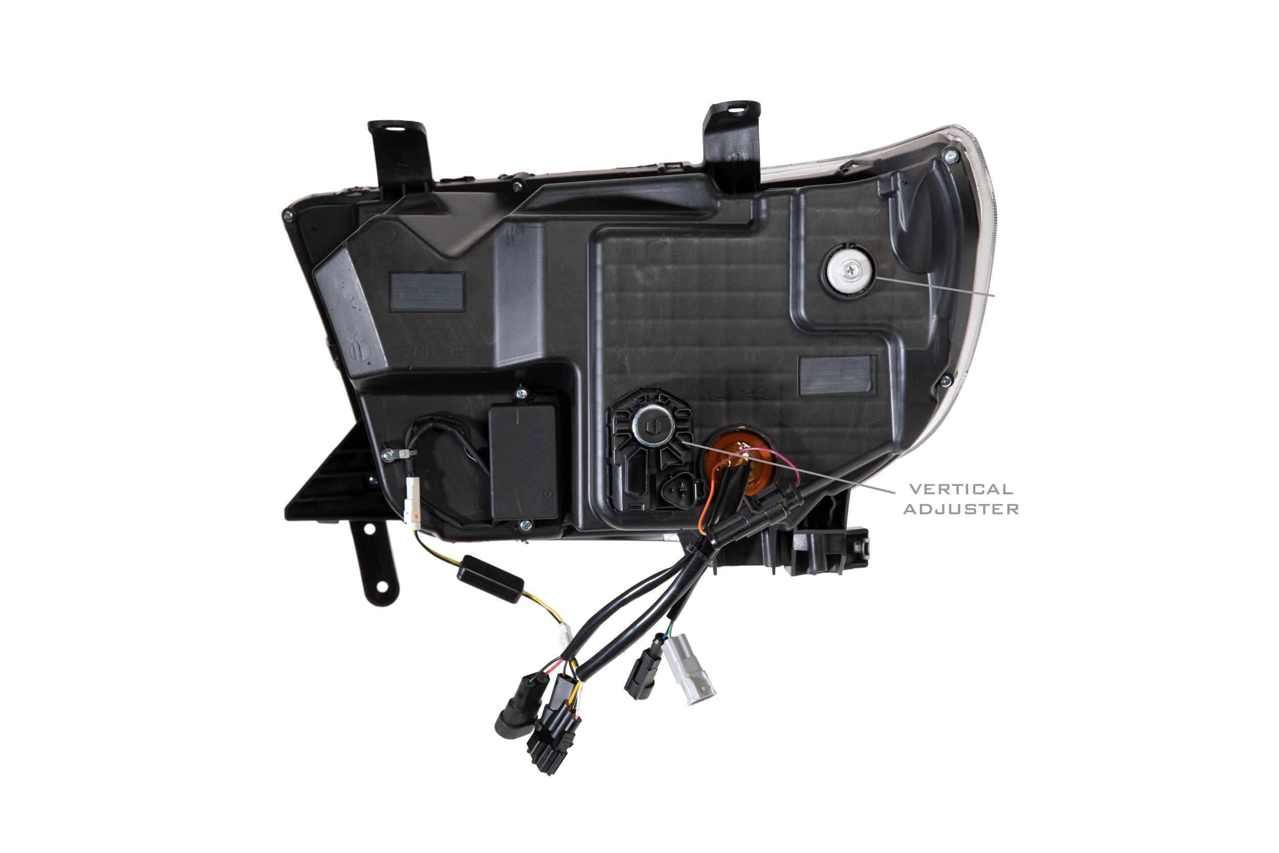 Morimoto XB LED Headlights: Toyota Tundra (07-13 / Amber DRL / Set)