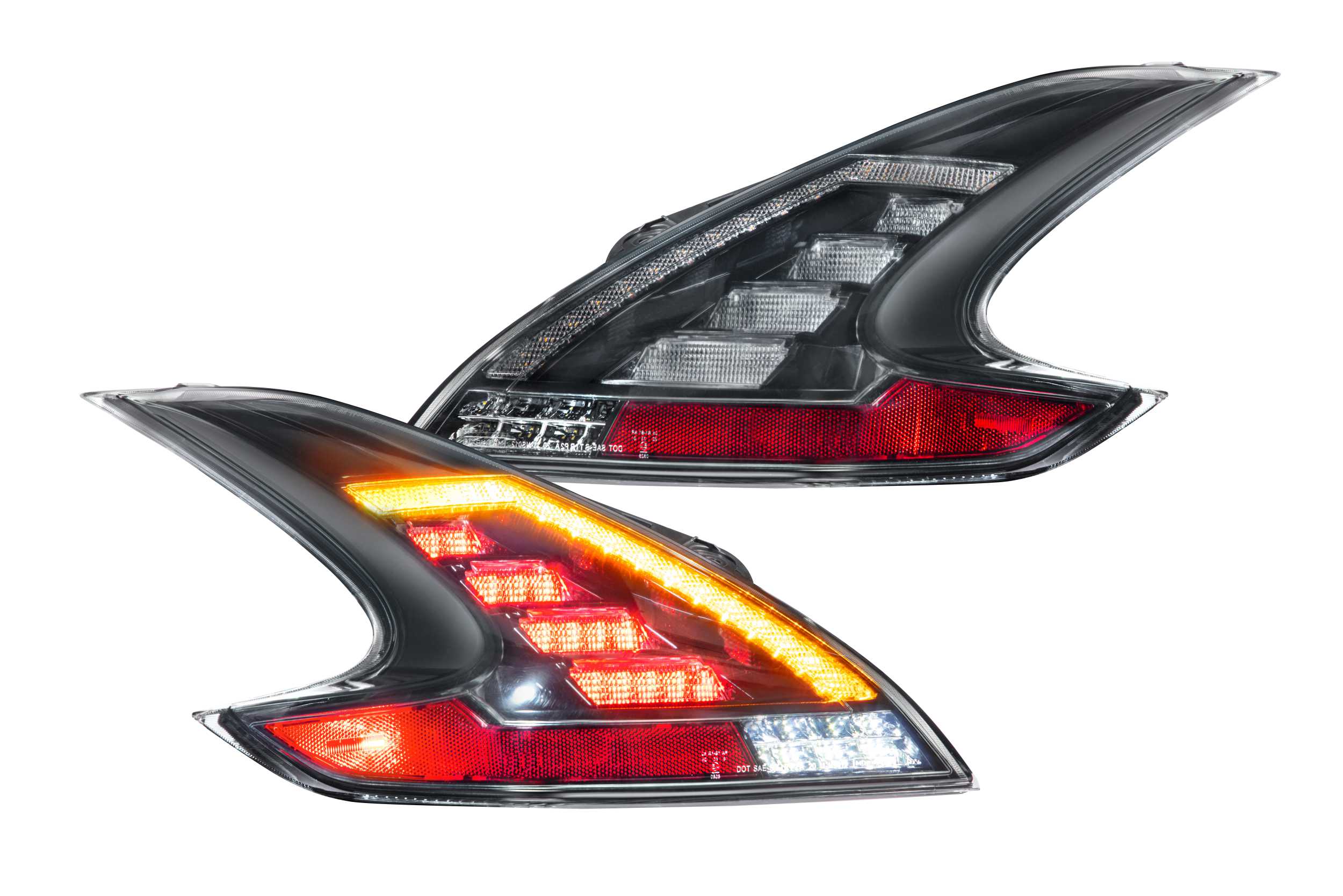 Morimoto XB LED Tail Lights: Nissan 370Z (09-21 / Smoked Lens / Set)