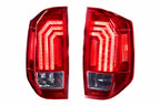 Morimoto XB LED Tail Lights: Toyota Tundra (14-21 / Red Lens / Set)