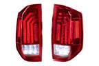 Morimoto XB LED Tail Lights: Toyota Tundra (14-21 / Red Lens / Set)