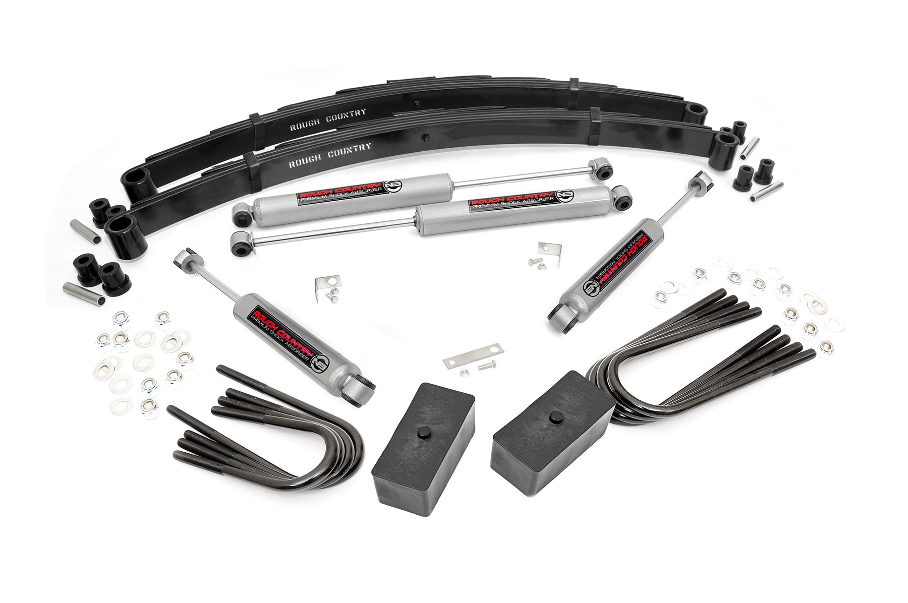 2 Inch Lift Kit | Rear Blocks | Chevy/GMC 3/4-Ton Suburban 4WD (1988-1991) image 2