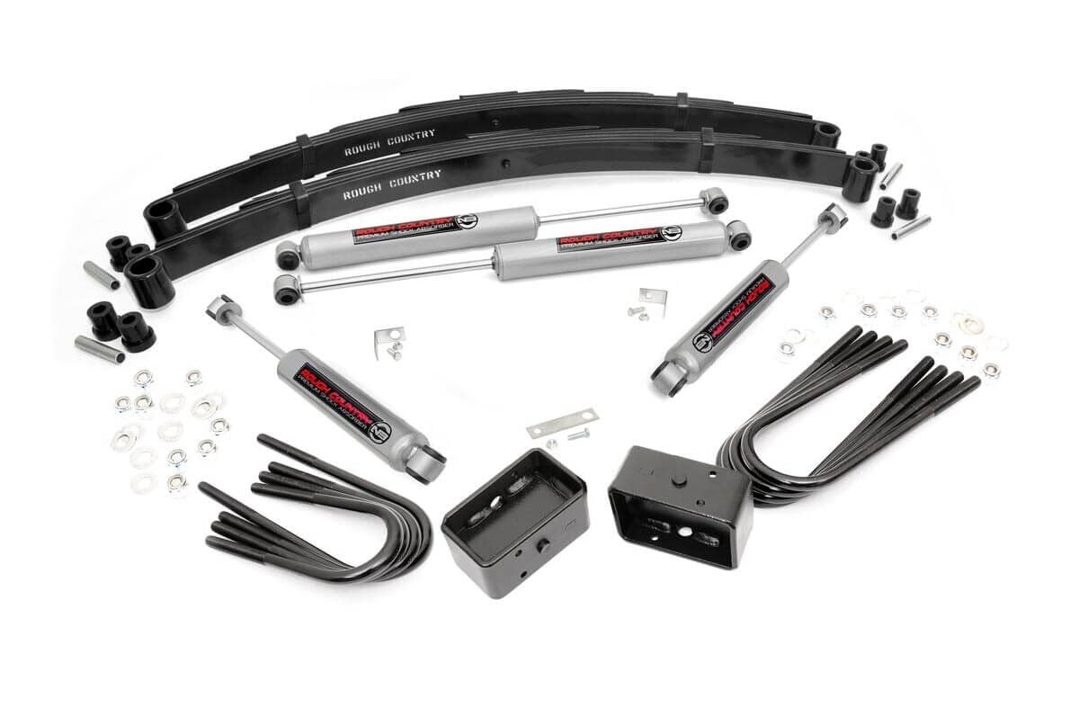 4 Inch Lift Kit | RR Spring | Chevy/GMC C10/K10 C15/K15 Truck/Half-Ton Suburban (69-72) image 2