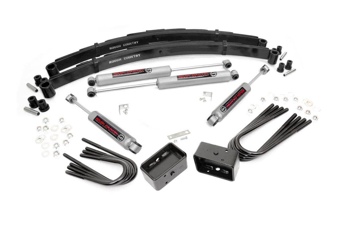 4 Inch Lift Kit | 52 Inch Rear Springs | Chevy/GMC C10/K10 Truck & SUV/K5 Blazer (73-76)