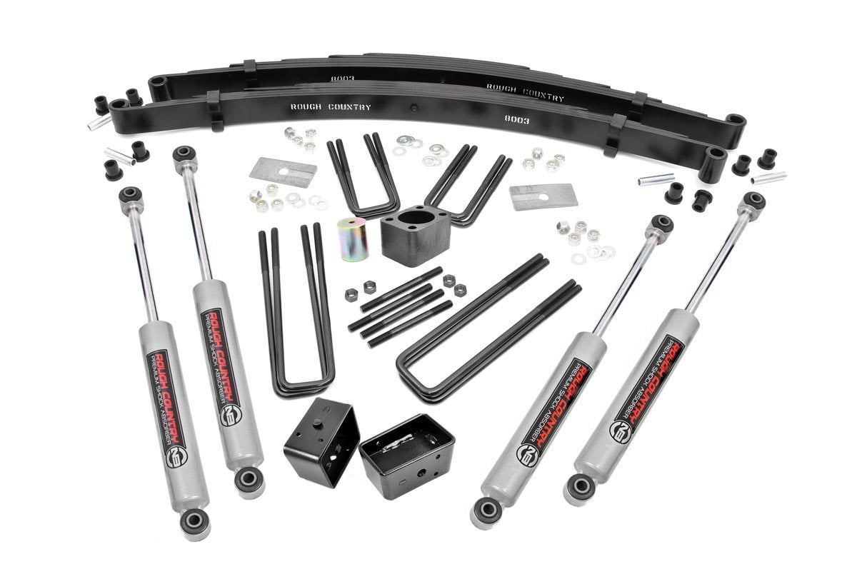 4 Inch Lift Kit | Rear Springs | Dodge W100 Truck/W200 Truck 4WD (1974-1977) image 3