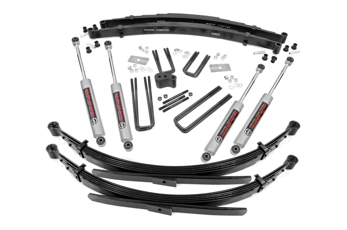4 Inch Lift Kit | Rear Springs | Dodge W100 Truck/W200 Truck 4WD (1970-1974) image 2