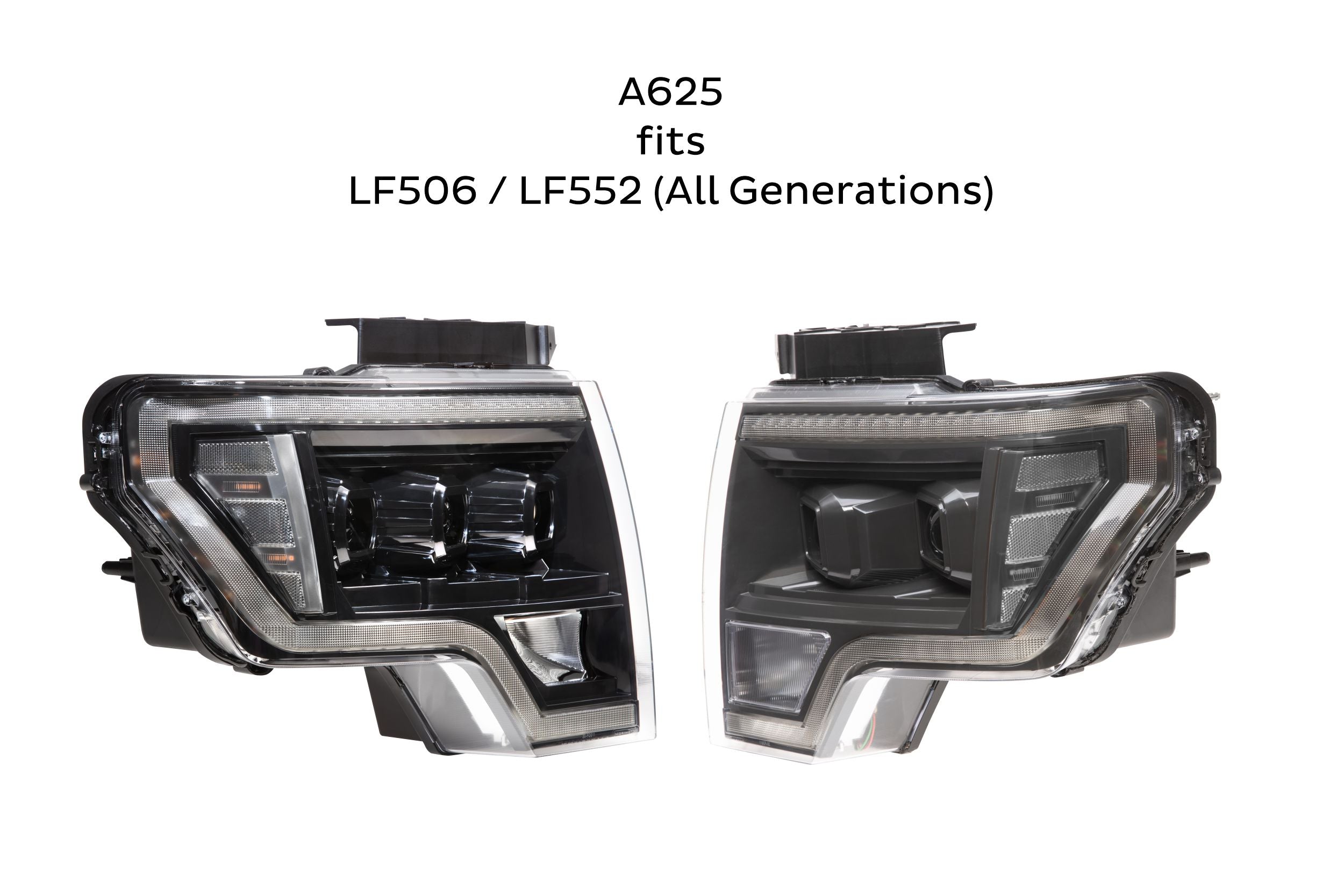 Morimoto Smoked Sidemarkers: LF502 / LF550 (All Gens) (Set)