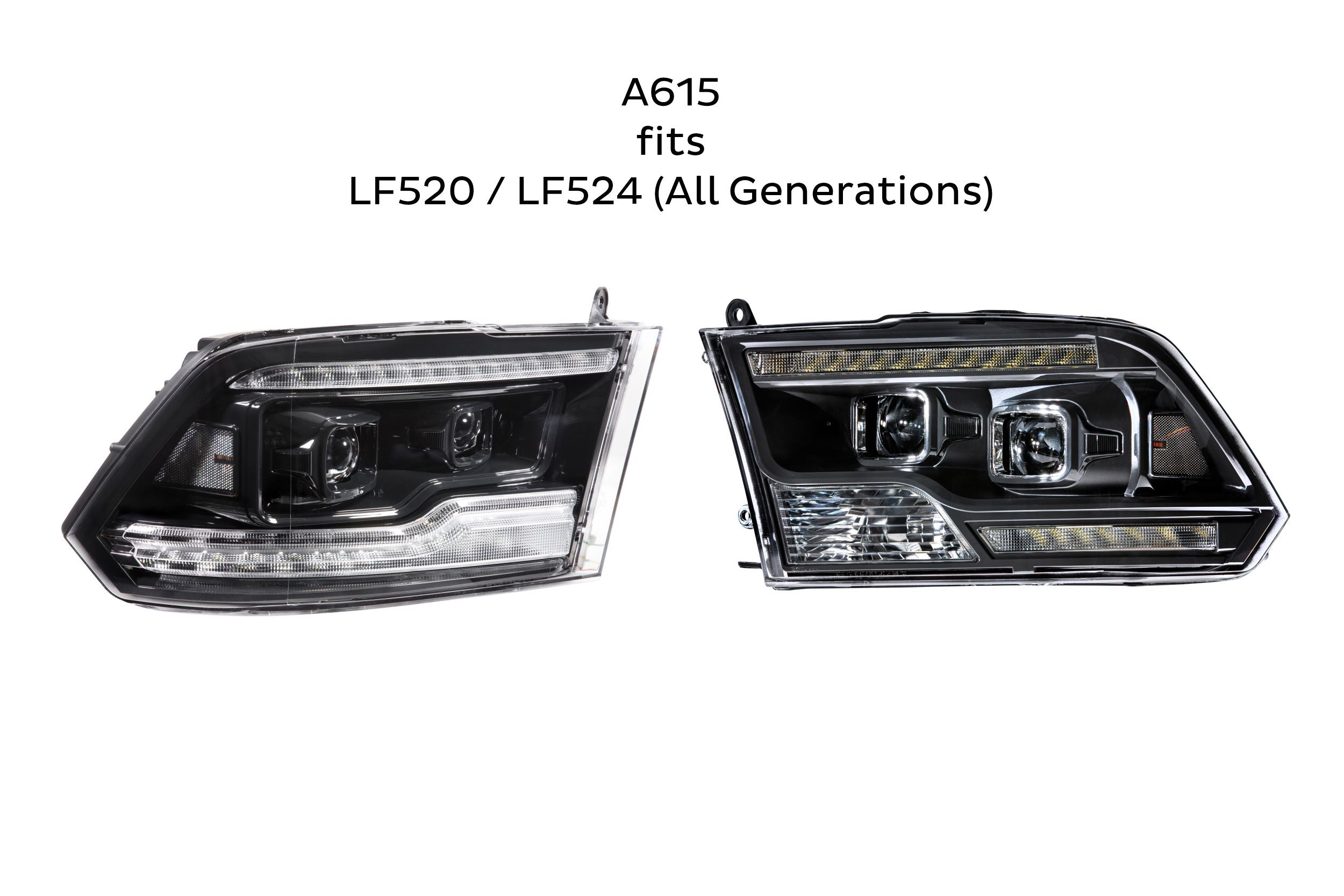 Morimoto Smoked Sidemarkers: LF523 / LF525 (All Gens) (Set)