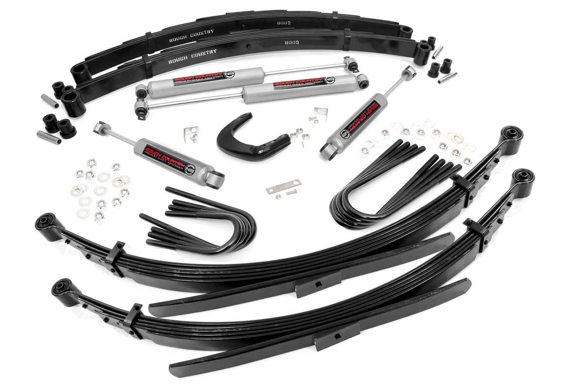 4 Inch Lift Kit | 52 Inch Rear Springs | Chevy/GMC C10/K10 Truck & SUV/K5 Blazer (73-76) image 5