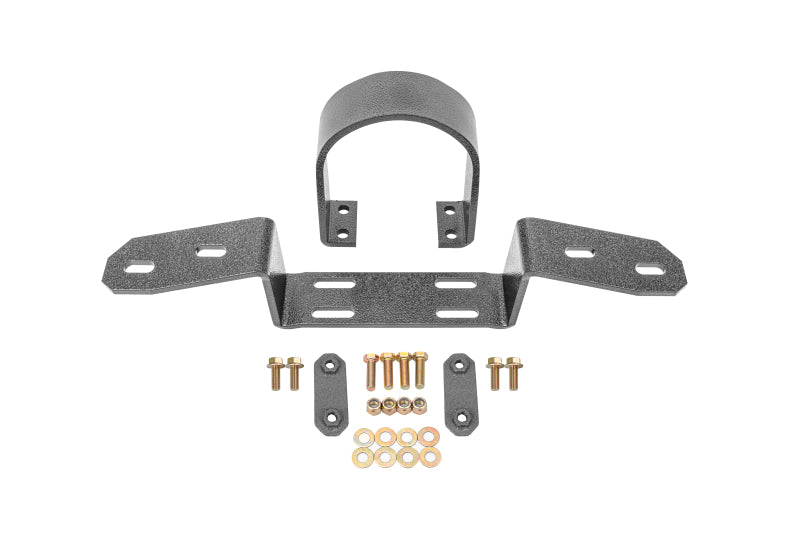 BMR 64-72 A-Body Driveshaft Safety Loop Front - Black Hammertone