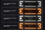 Morimoto XBG LED Grille: Ford Super Duty (20-22 / Black / White DRL)