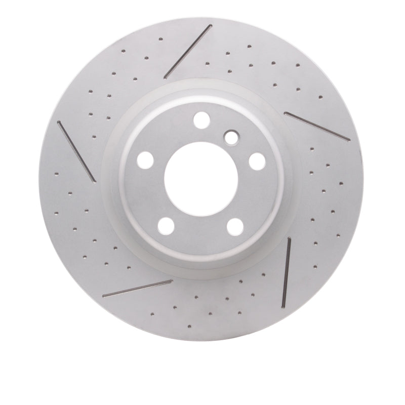 DFC 12-20 BMW 230i Rear Dimpled & Slotted Hi-Carbon Alloy Geomet Coated Rotor
