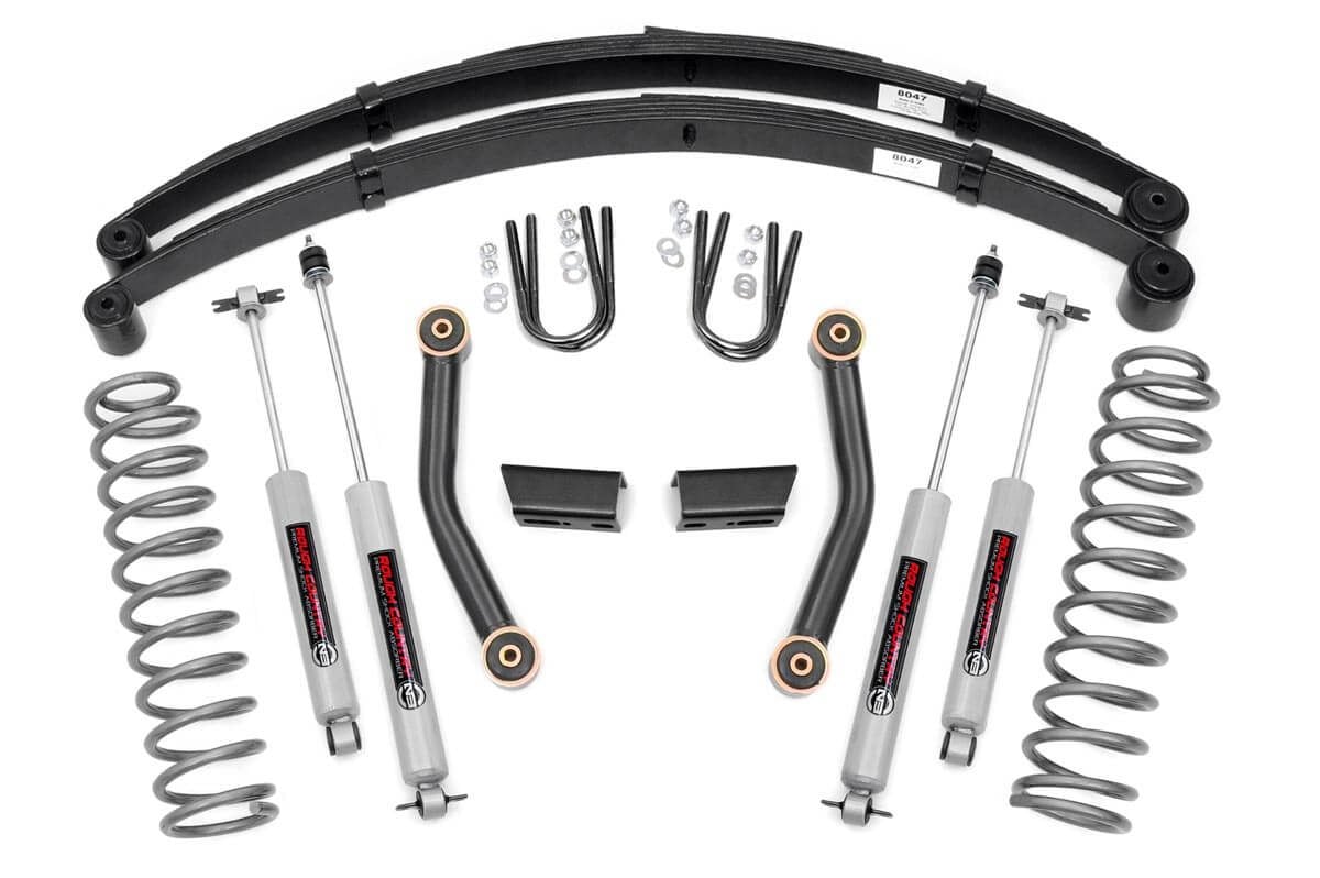 ROUGH COUNTRY Lift Kit Jeep Cherokee XJ 2WD/4WD (84-01)