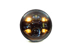 Morimoto Sealed Beam: Sealed7 2.0 (Black) (7in Round)