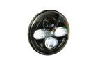 Morimoto Sealed Beam: Sealed7 2.0 (Black) (7in Round)