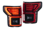 Morimoto XB LED Tail Lights: Ford F-150 (15-20 / Red Lens / Set)
