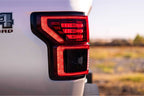 Morimoto XB LED Tail Lights: Ford F-150 (15-20 / Red Lens / Set)