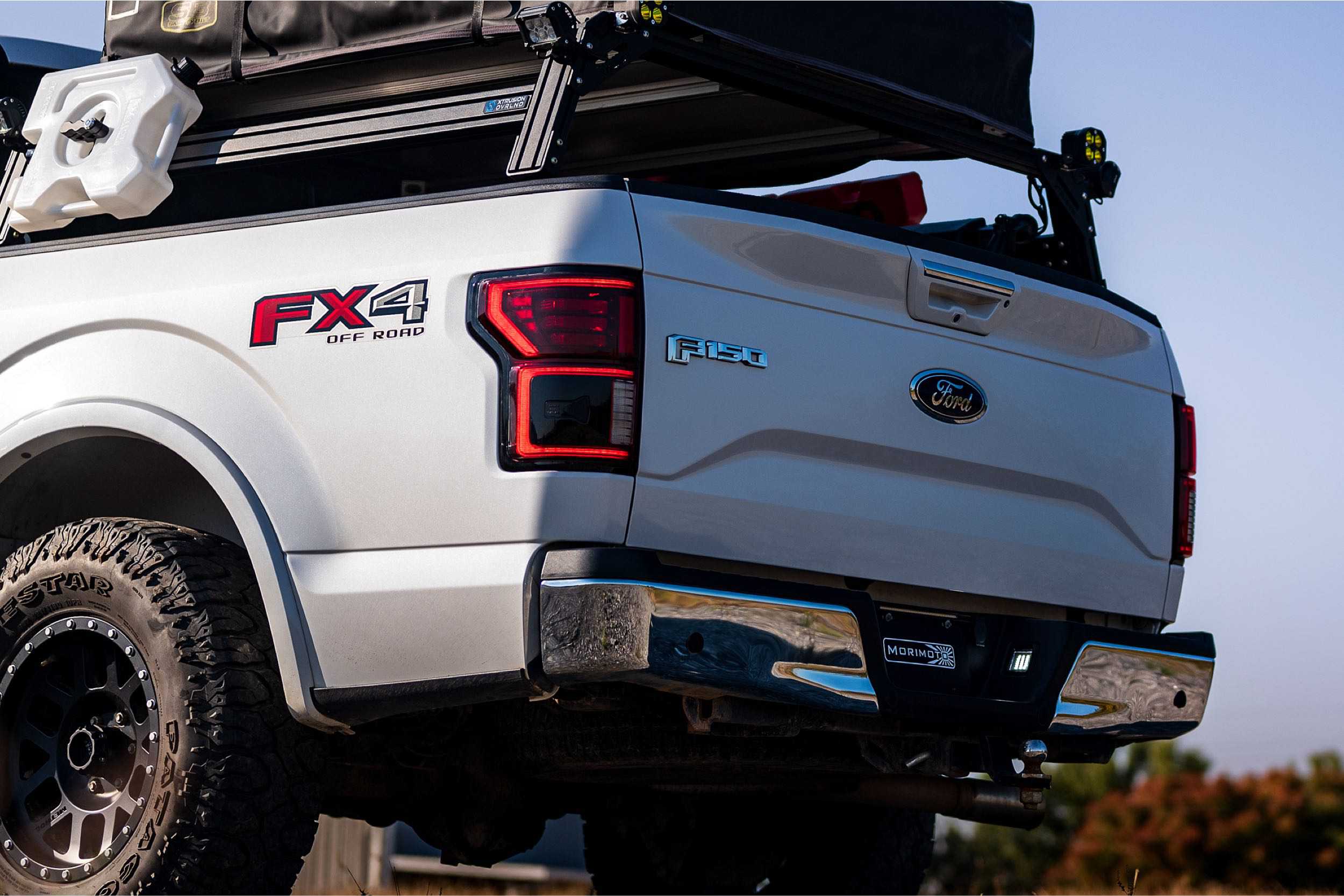 Morimoto XB LED Tail Lights: Ford F-150 (15-20 / Red Lens / Set)