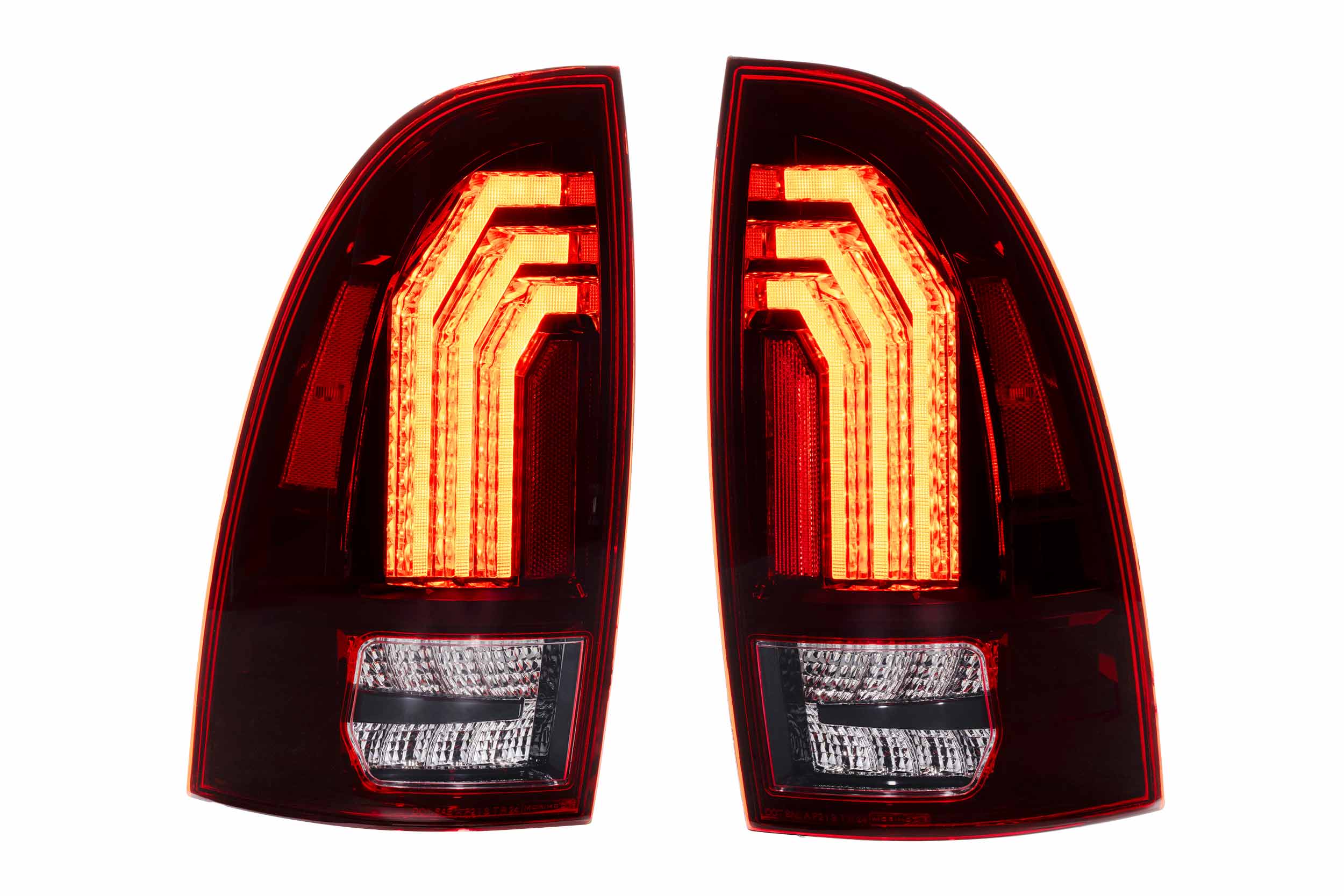 Morimoto XB LED Tail Lights: Toyota Tacoma (05-15 / Red Lens / Set)