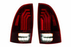 Morimoto XB LED Tail Lights: Toyota Tacoma (05-15 / Red Lens / Set)