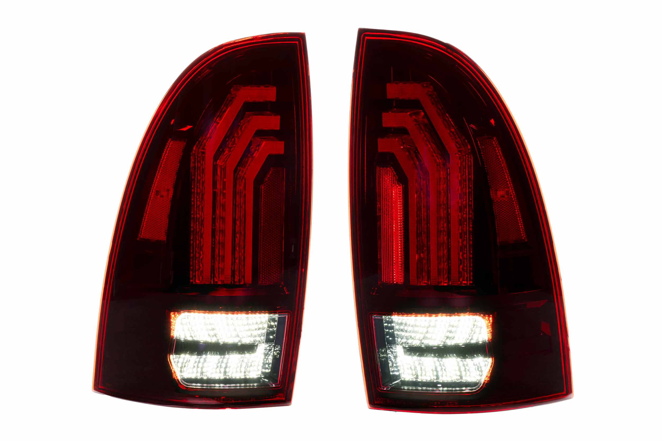 Morimoto XB LED Tail Lights: Toyota Tacoma (05-15 / Red Lens / Set)