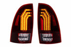 Morimoto XB LED Tail Lights: Toyota Tacoma (05-15 / Red Lens / Set)