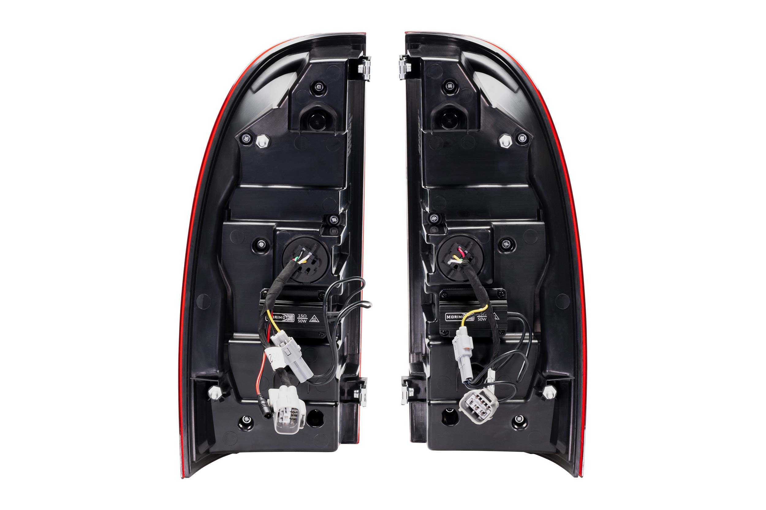Morimoto XB LED Tail Lights: Toyota Tacoma (05-15 / Red Lens / Set)