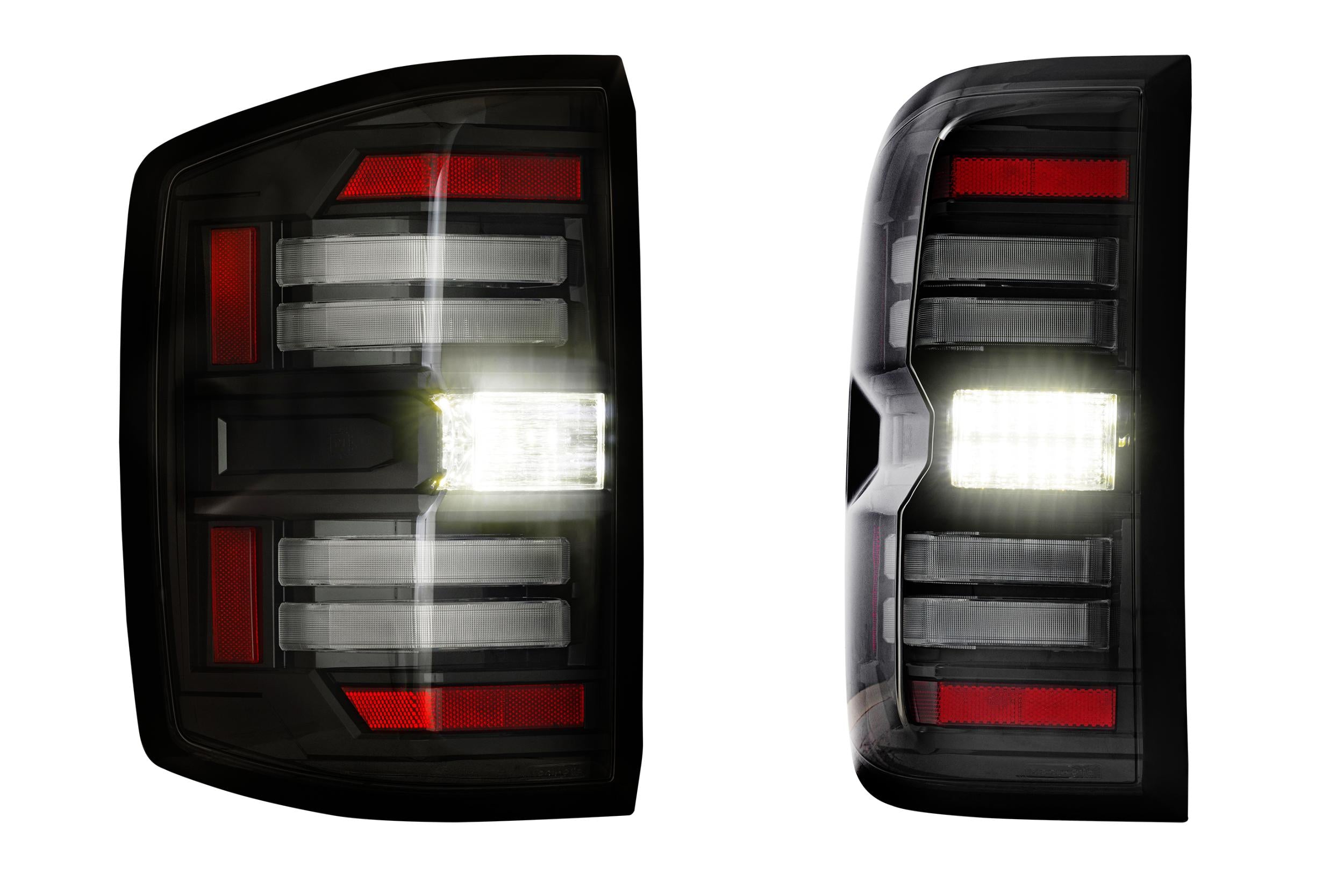 Morimoto XB LED Tail Lights: Chevrolet Silverado (14-19 / Smoked Lens / Set)