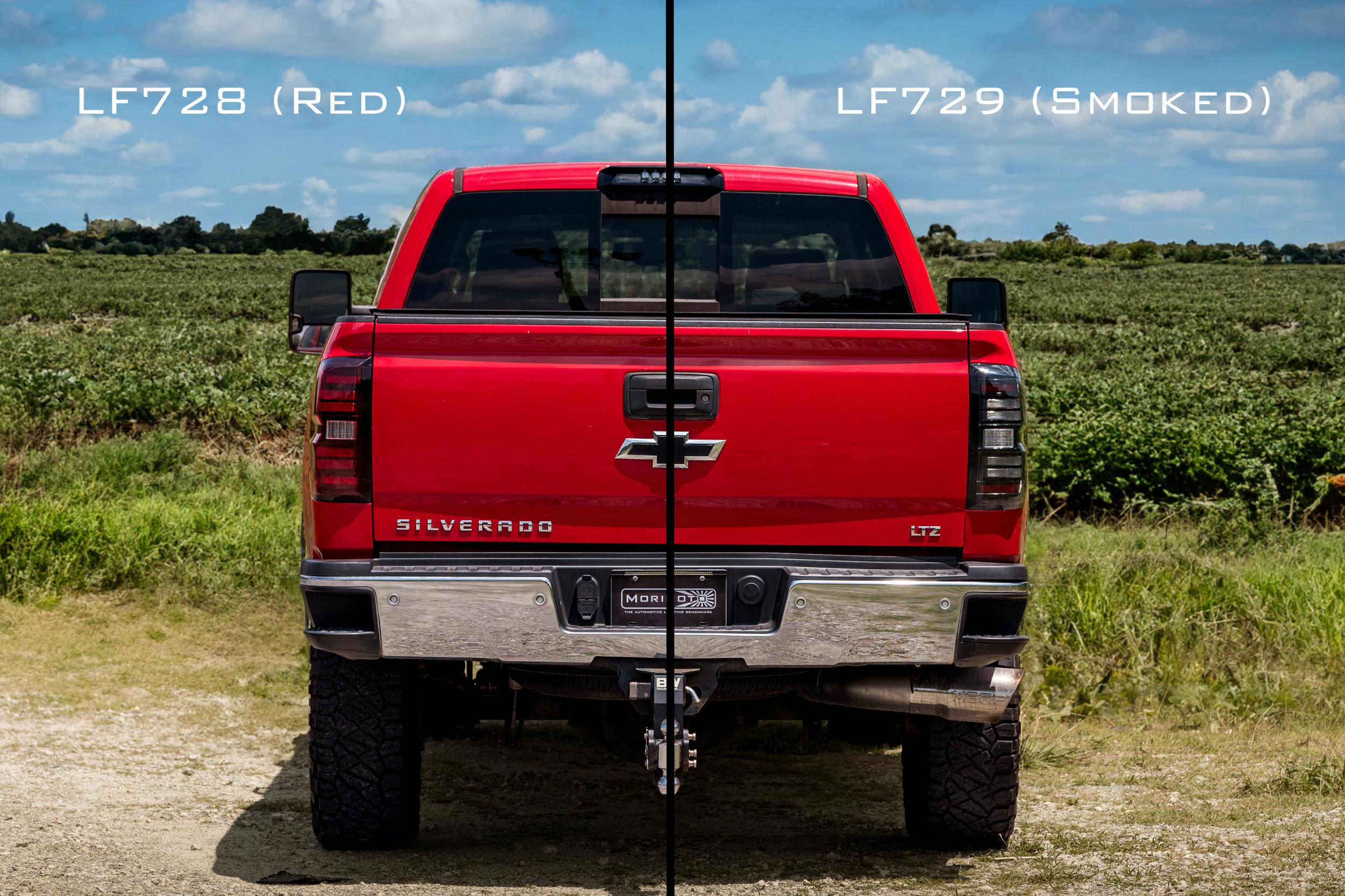 Morimoto XB LED Tail Lights: Chevrolet Silverado (14-19 / Smoked Lens / Set)