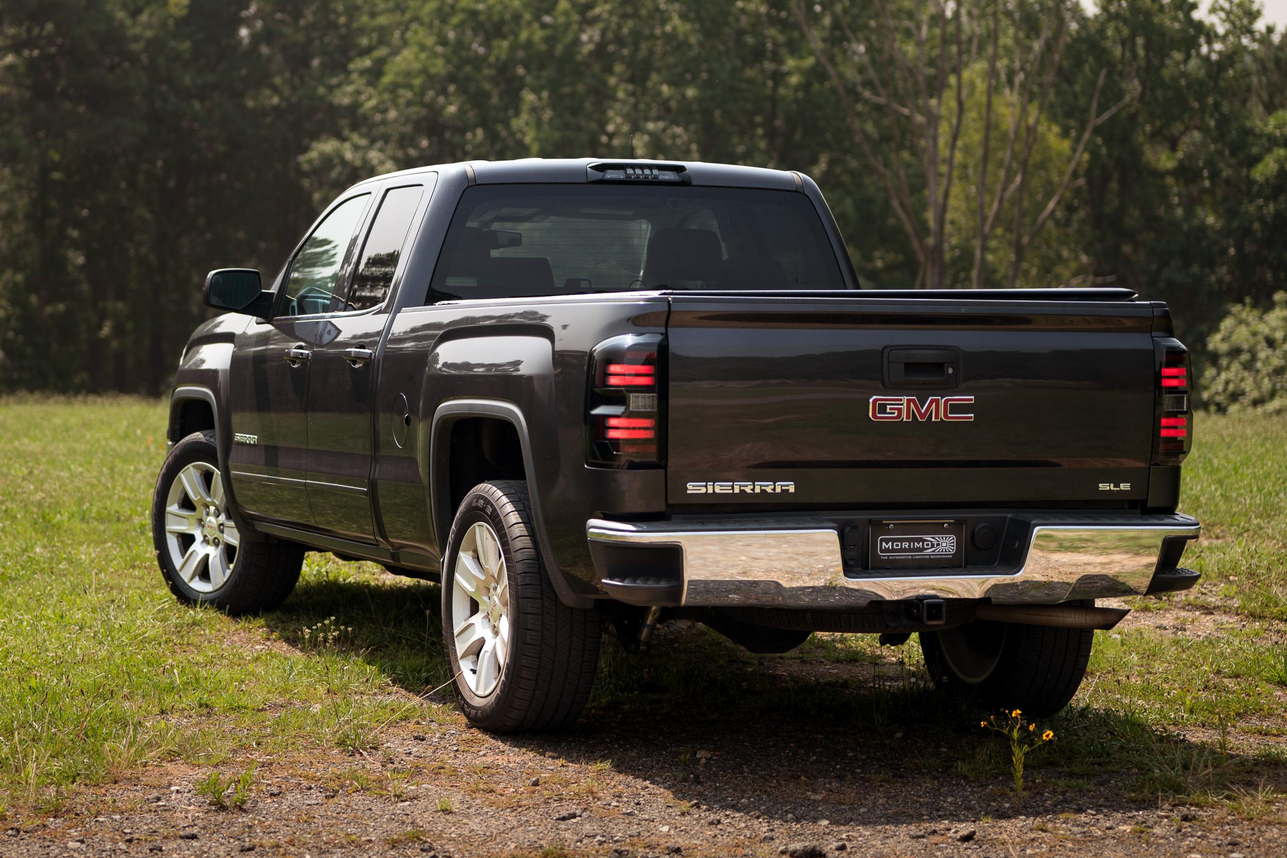 Morimoto XB LED Tail Lights: GMC Sierra (14-18 / Smoked Lens / Set)