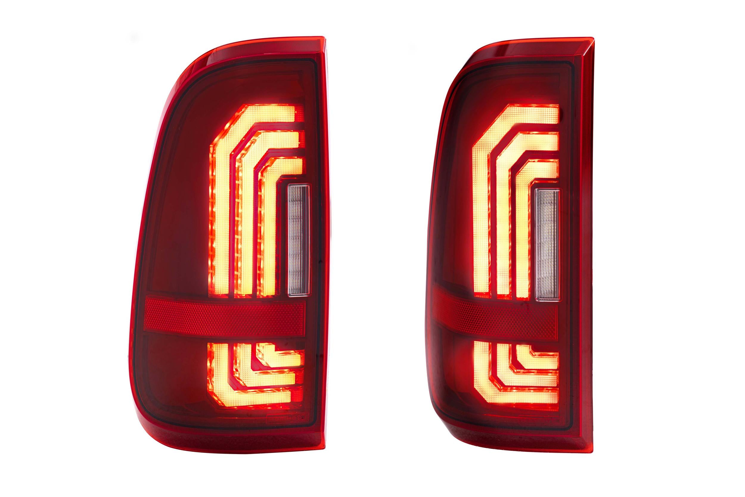 Morimoto XB LED Tail Lights: Ford Super Duty (99-16 / Red Lens / Set)
