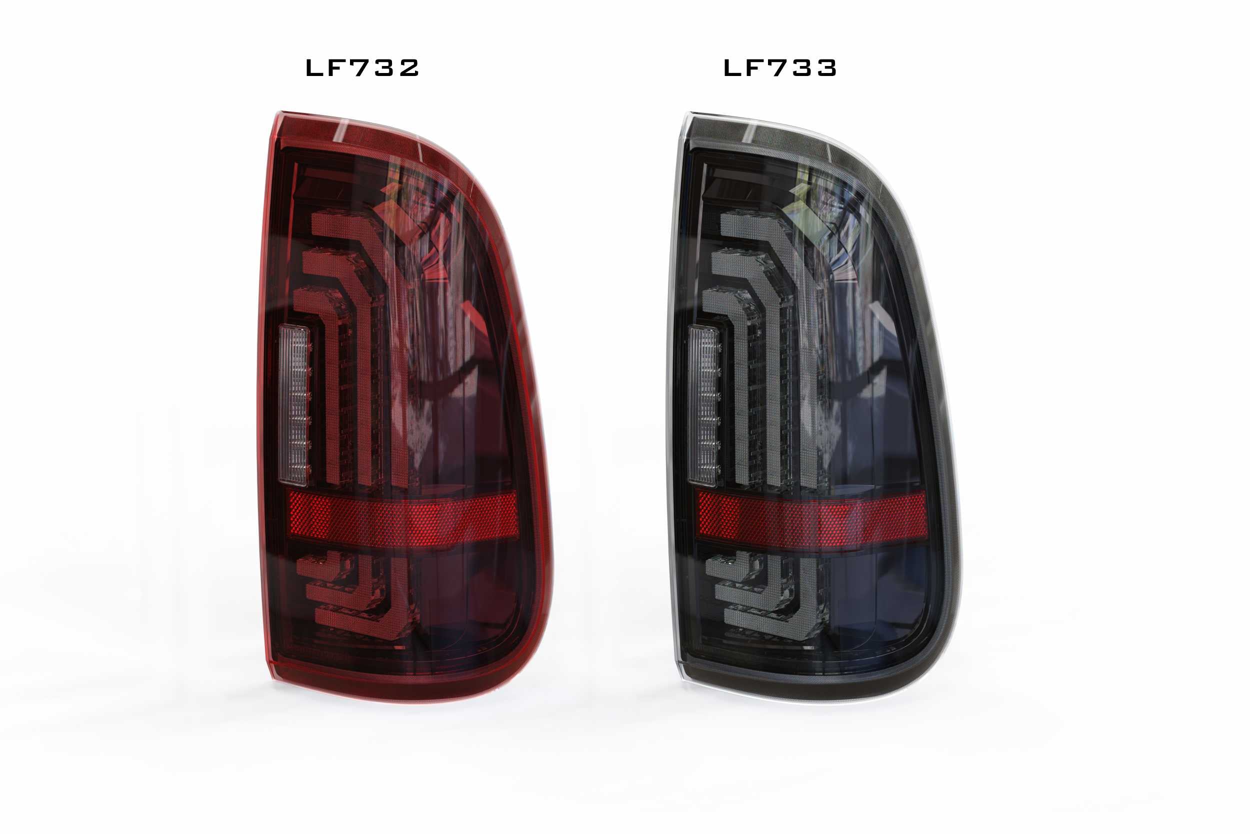 Morimoto XB LED Tail Lights: Ford Super Duty (99-16 / Smoked Lens / Set)