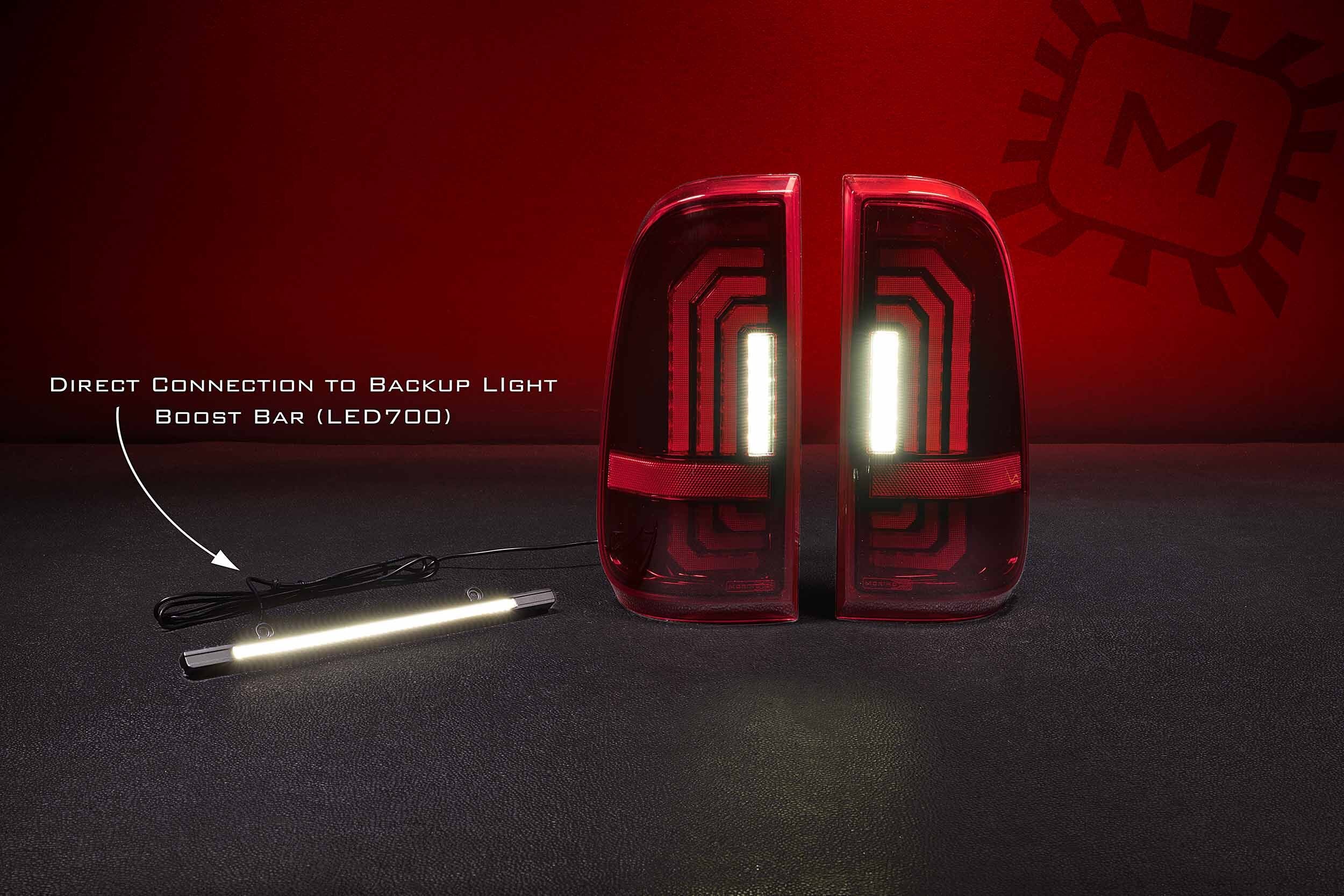 Morimoto XB LED Tail Lights: Ford Super Duty (99-16 / Smoked Lens / Set)