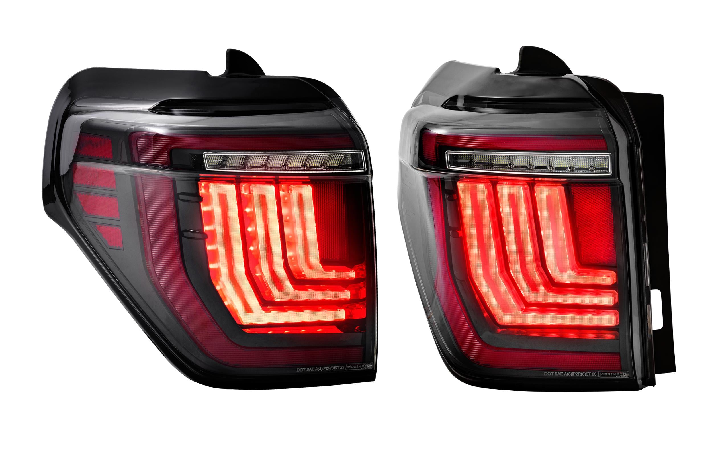 Morimoto XB LED Tail Lights: Toyota 4Runner (10-24 / Smoked Lens / Set)