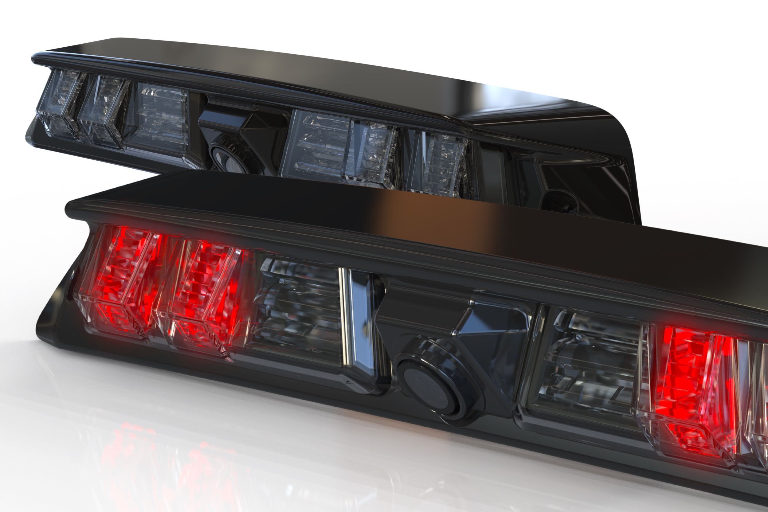 Morimoto X3B LED Third Brake Light: 2015+ Ford Trucks (w/ Camera)