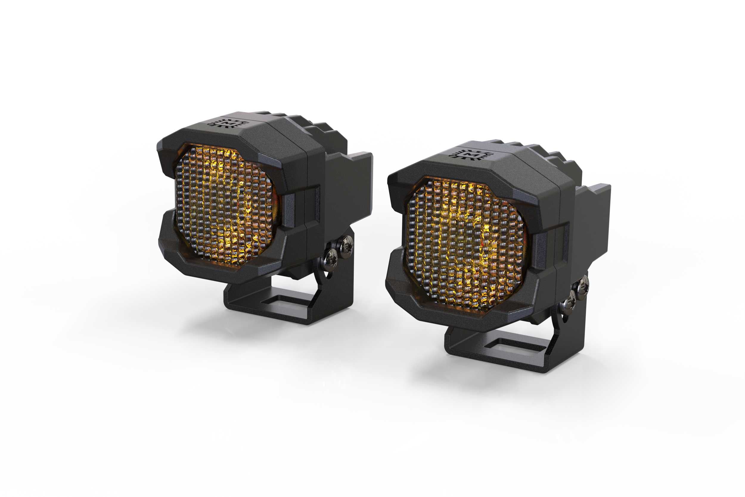 Morimoto 1Banger HXB LED Pods (Flood / Yellow / Set)