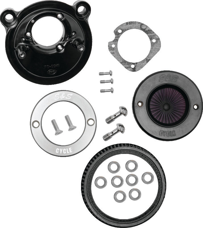S&S Cycle 2007+ XL Models Stealth Air Stinger Kit w/ S&S Ring