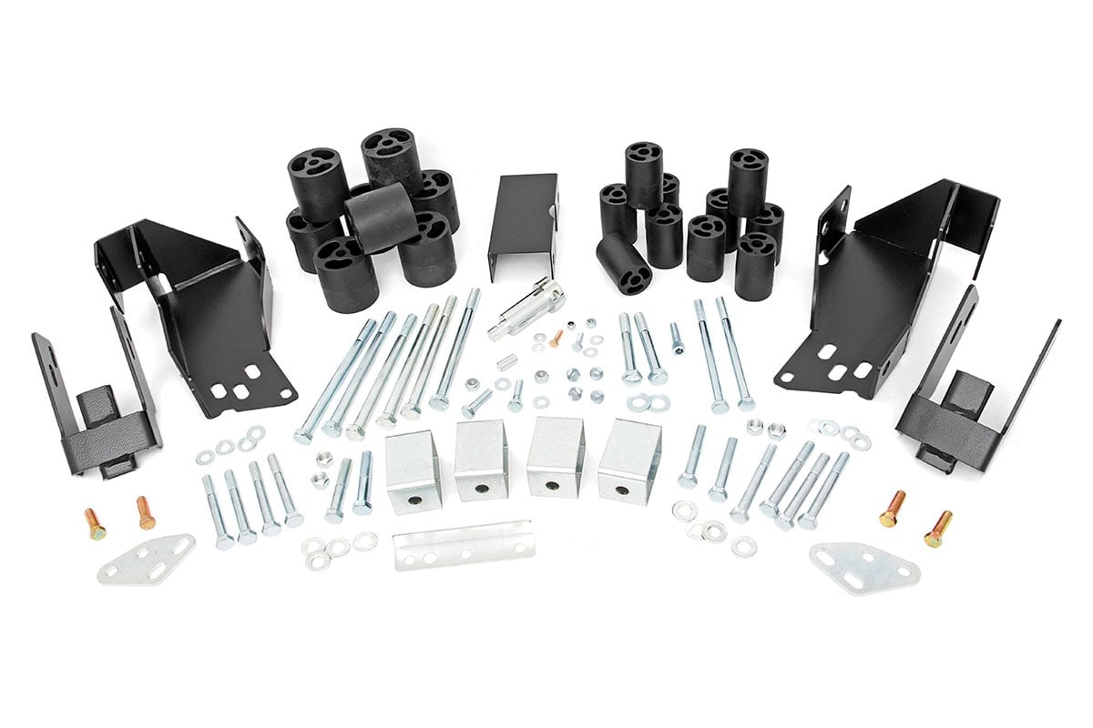 ROUGH COUNTRY Body Lift Kit Chevy Silverado & GMC Sierra 1500 2WD/4WD (2007-2013)