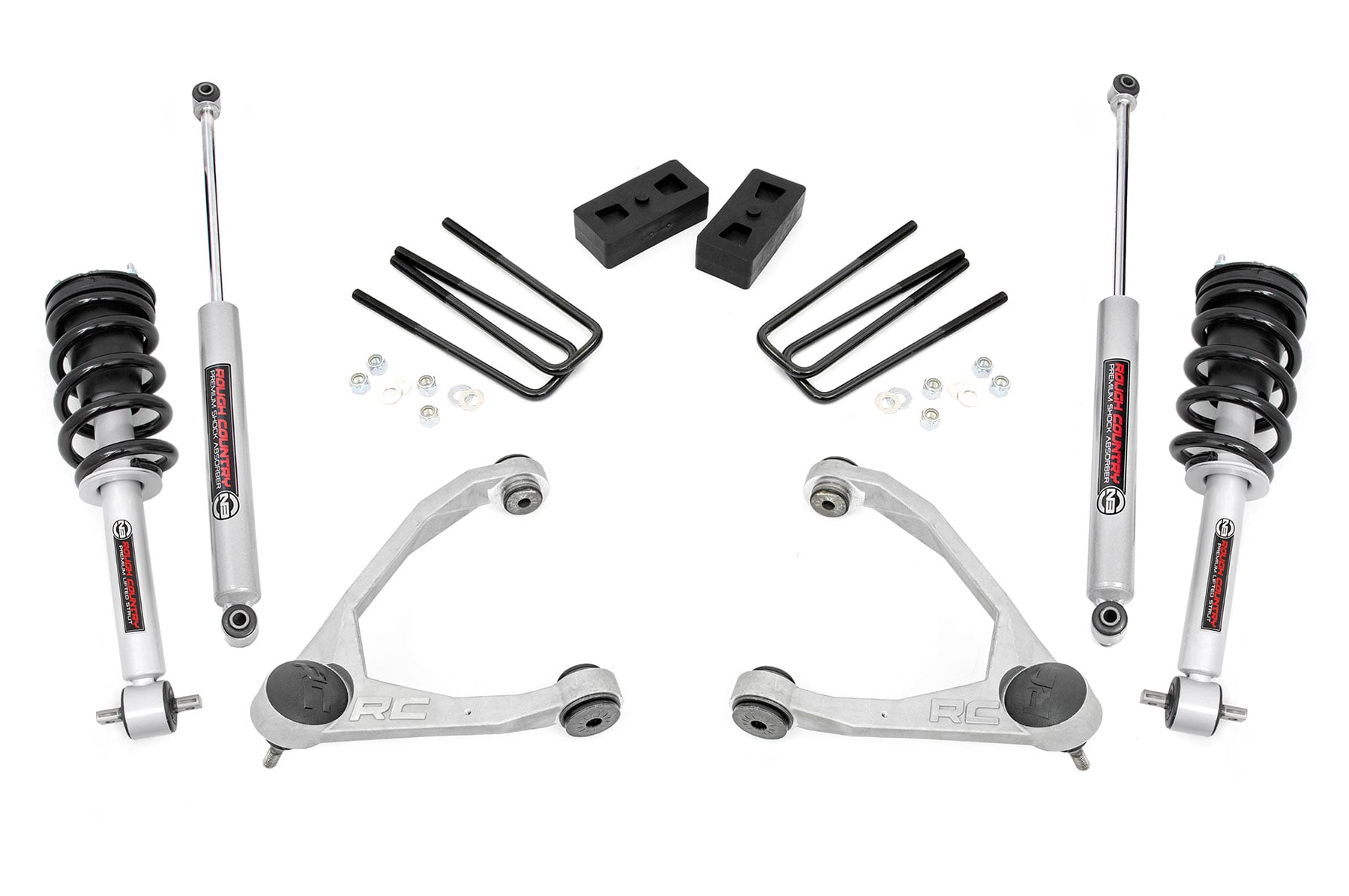 3.5 Inch Lift Kit | UCA | M1 Struts | Chevy/GMC 1500 (07-13)