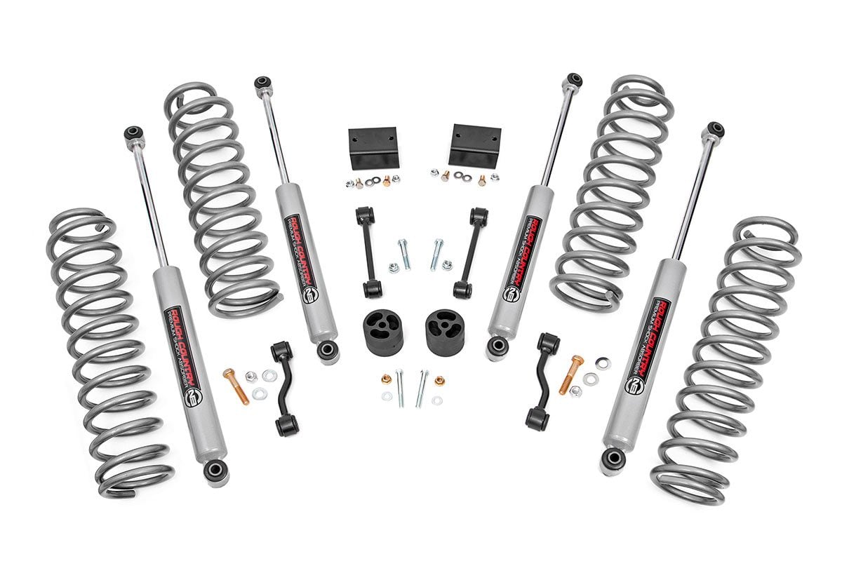 ROUGH COUNTRY Lift Kit Jeep Wrangler Unlimited 4WD (2018-2023)