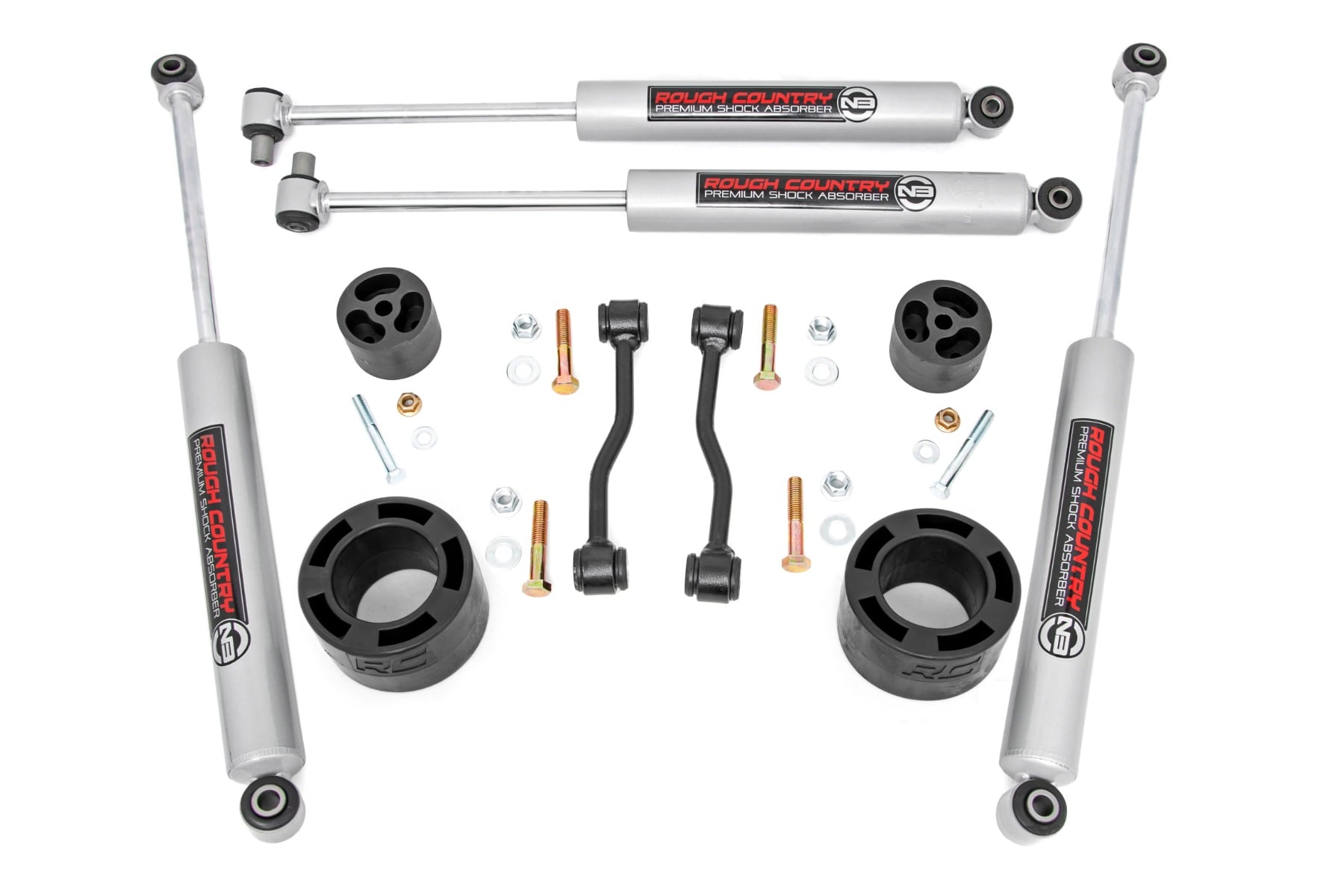 ROUGH COUNTRY Leveling Kit Jeep Gladiator JT 4WD (2020-2023)