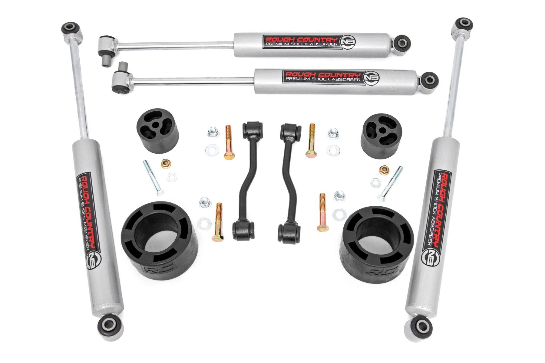 ROUGH COUNTRY Leveling Kit Jeep Gladiator JT 4WD (2024-2026)