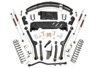 4.5 Inch Lift Kit | Long Arm | RR Leafs | NP242 | V2 | Jeep Cherokee XJ (84-01)