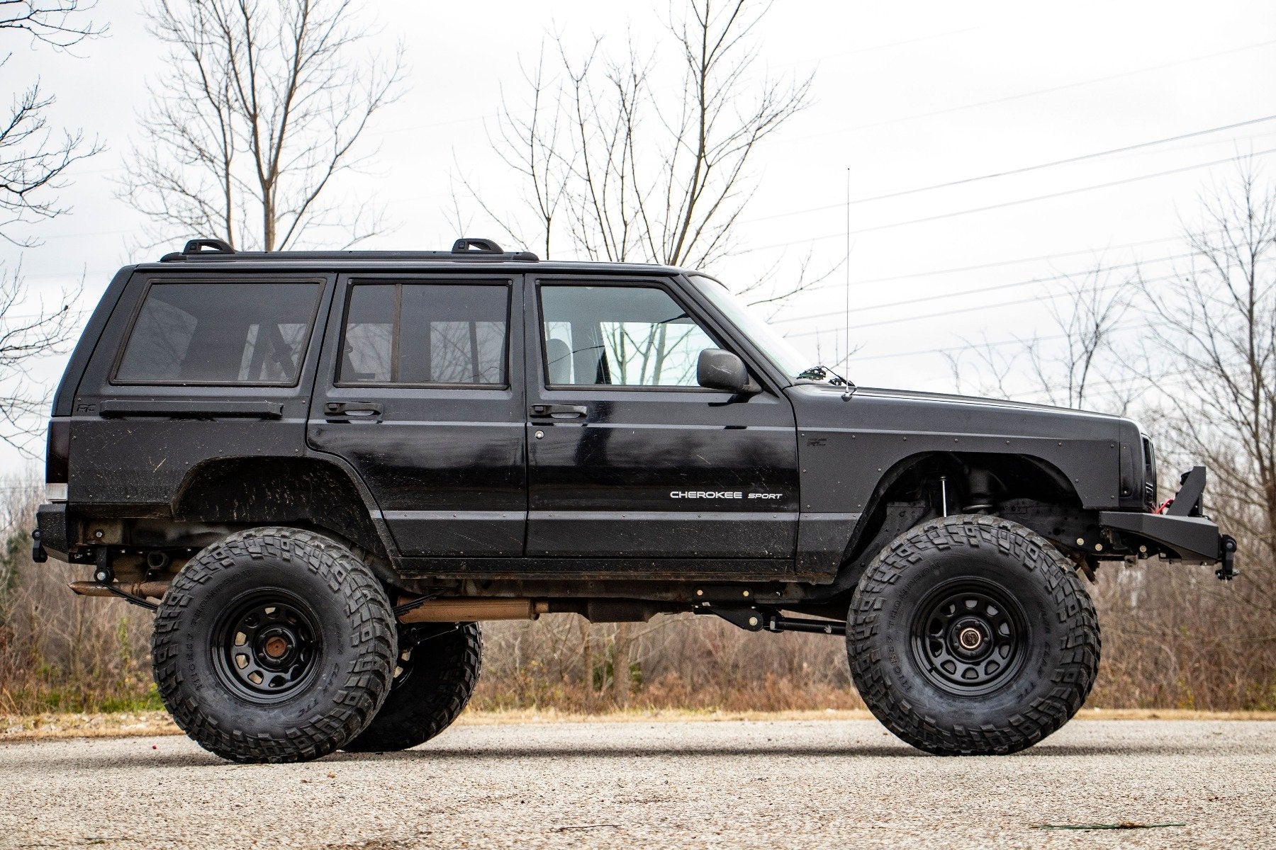 4.5 Inch Lift Kit | Long Arm | AAL | NP242 | M1 | Jeep Cherokee XJ 4WD (84-01) image 4